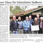 NWZ-Artikel Neuer Glanz in Schutzhütte Südhorn
